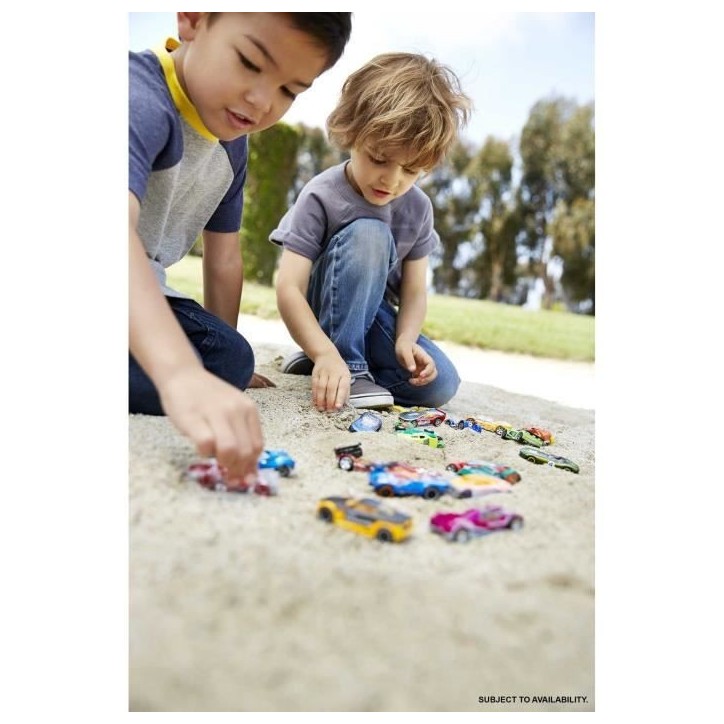 Hot Wheels - Coffret De 20 Véhicules - Petites voitures - 3 ans et + H7045 Hot Wheels - Coffret De 20 Véhicules - Petites voitures - 3 ans et + H7045