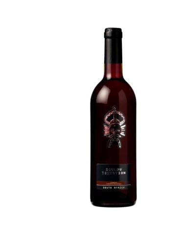 Zoulou Tentation Cinsault Cabernet Sauvignon - Vin rouge d'Afrique du Sud