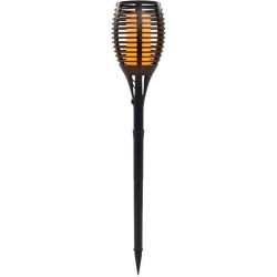 Torche solaire Maity Sun - Effet flamme - LED - H 80 cm - Blanc chaud