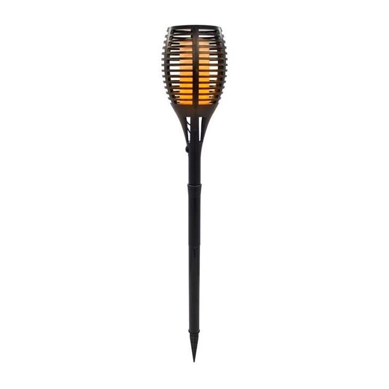 Torche solaire Maity Sun - Effet flamme - LED - H 80 cm - Blanc chaud Torche solaire Maity Sun - Effet flamme - LED - H 80 cm - Blanc chaud