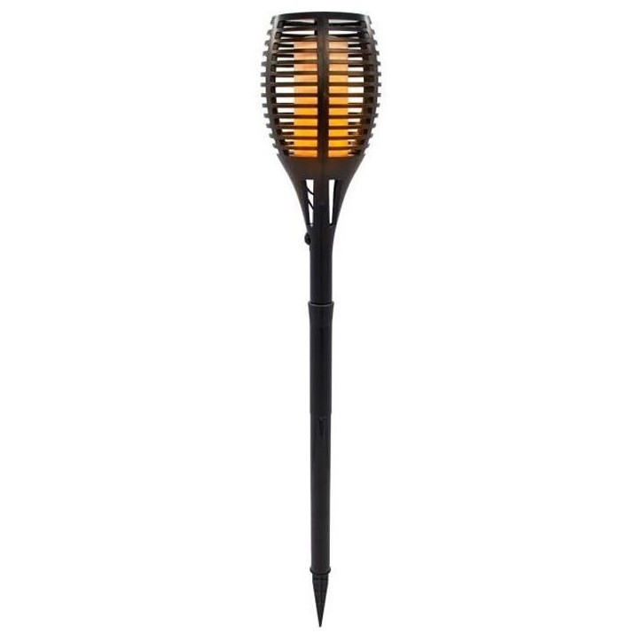 Torche solaire Maity Sun - Effet flamme - LED - H 80 cm - Blanc chaud - LUMI JARDIN