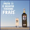 Pastis 51 - Apéritif anisé - Pastis de Marseille - 45,0% Vol. - 450c