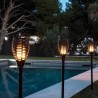 Torche solaire Maity Sun - Effet flamme - LED - H 80 cm - Blanc chaud