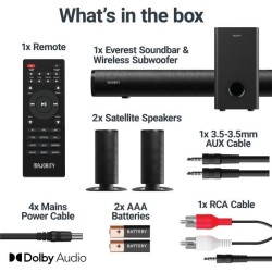 Systeme son Surround - MAJORITY - EVEREST 5.1 - Bluetooth - HDMI ARC -