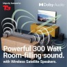 Systeme son Surround - MAJORITY - EVEREST 5.1 - Bluetooth - HDMI ARC -