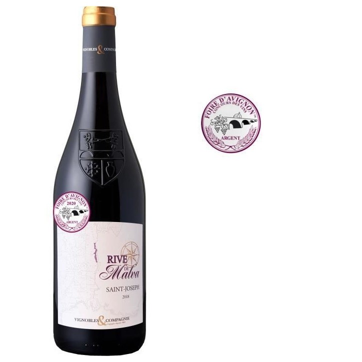 Rive de Malva 2021 Saint-Joseph - Vin rouge de la Vallée du Rhône