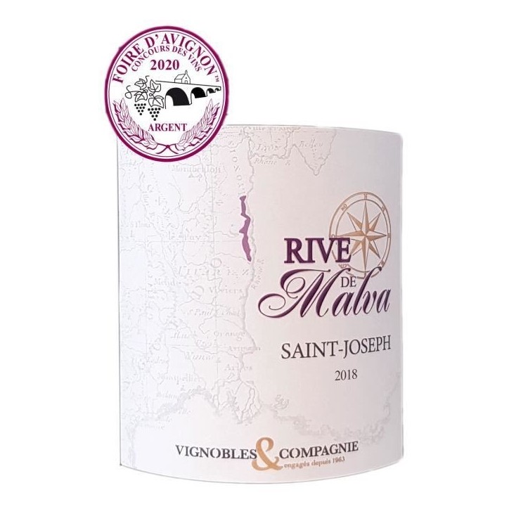 Rive de Malva 2021 Saint-Joseph - Vin rouge de la Vallée du Rhône