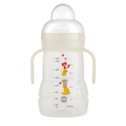 MAM Repas Biberon de Transition +4m Goutte Vert 220ml