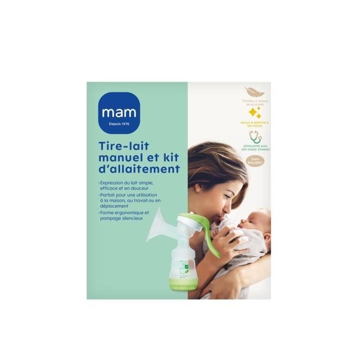 MAM Kit tire-lait manuel + Kit allaitement