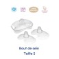 MAM Allaitement Bout de Sein Silicone Taille S 2 unités