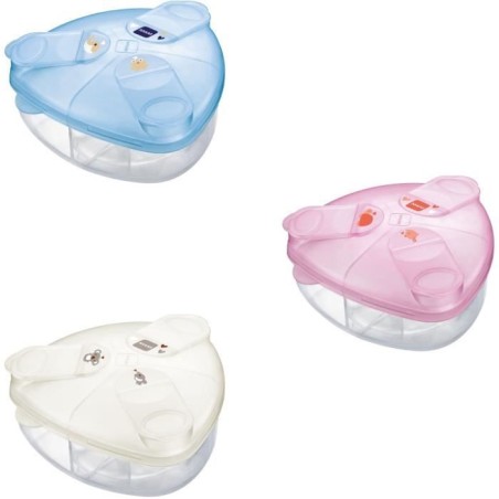 MAM Accessoires pour Biberons Boîte Doseuse de Lait Ivoire
