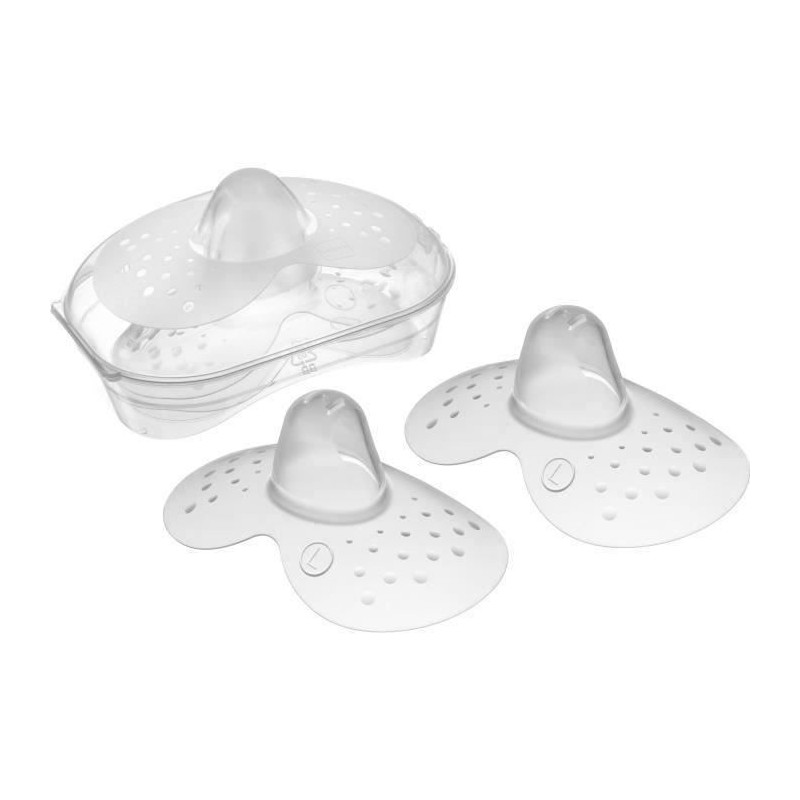 MAM Bout de sein Taille L - Silicone - Bte stérilisation X2 MAM Bout de sein Taille L - Silicone - Bte stérilisation X2