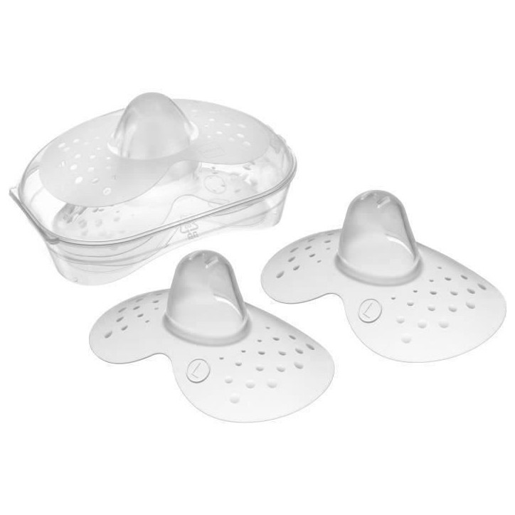 MAM Bout de sein Taille L - Silicone - Bte stérilisation X2 MAM Bout de sein Taille L - Silicone - Bte stérilisation X2