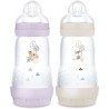Lot de 2 Biberons - MAM - Easy Start / Anti-Colique - 260 ml - Tétine