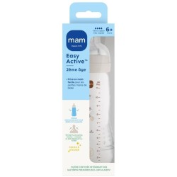 Biberon - MAM BABY - Easy Active - +6 mois - 330 ml - Tétine débit X