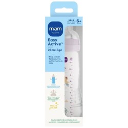 Biberon - MAM BABY - Easy Active - +6 mois - 330 ml - Tétine débit X