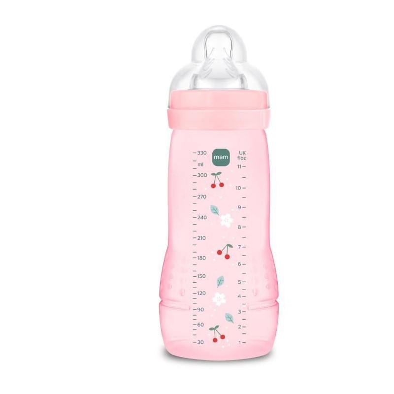 Biberon - MAM BABY - Easy Active - +6 mois - 330 ml - Tétine débit X Biberon - MAM BABY - Easy Active - +6 mois - 330 ml - Tétine débit X