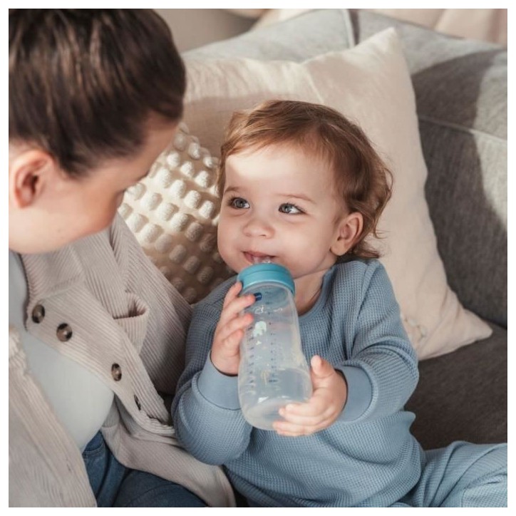Biberon - MAM BABY - Easy Active - +6 mois - 330 ml - Tétine débit X - Ocean Biberon - MAM BABY - Easy Active - +6 mois - 330 ml - Tétine débit X - Ocean