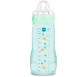 Biberon - MAM BABY - Easy Active - +6 mois - 330 ml - Tétine débit X