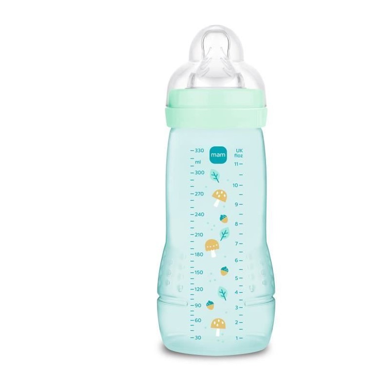 Biberon - MAM BABY - Easy Active - +6 mois - 330 ml - Tétine débit X Biberon - MAM BABY - Easy Active - +6 mois - 330 ml - Tétine débit X