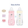 Lot de 2 Biberons - MAM BABY - Easy Active - +6 mois - 330 ml - Tétin