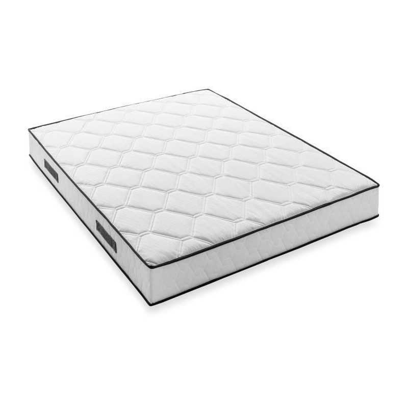 Matelas 160 x 200 cm - Hauteur 19 cm - 660 ressorts ensachés - 7 zone