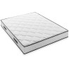 Matelas 160 x 200 cm - Hauteur 19 cm - 660 ressorts ensachés - 7 zone