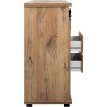Buffet Manzano - Panneaux de particules - Chene Flagstaff - 2 portes c