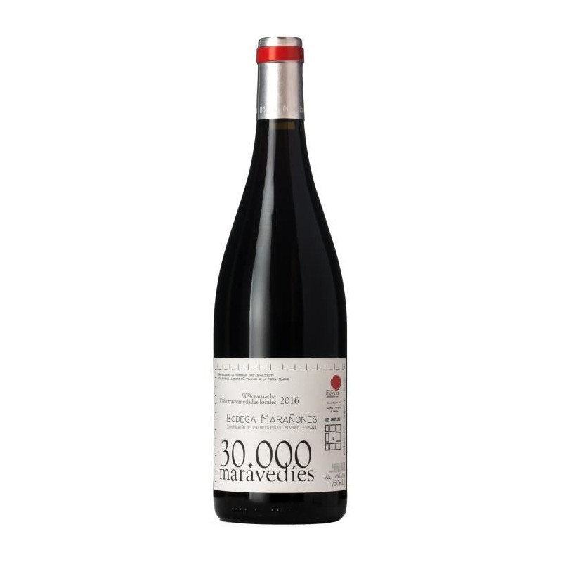 Marañones 30000 Maravedies DO Madrid - Vin rouge Espagne 2017 Marañones 30000 Maravedies DO Madrid - Vin rouge Espagne 2017