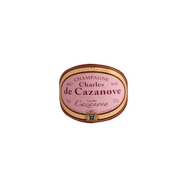 Champagne Charles de Cazanove Cazanova Rosé - 75 cl