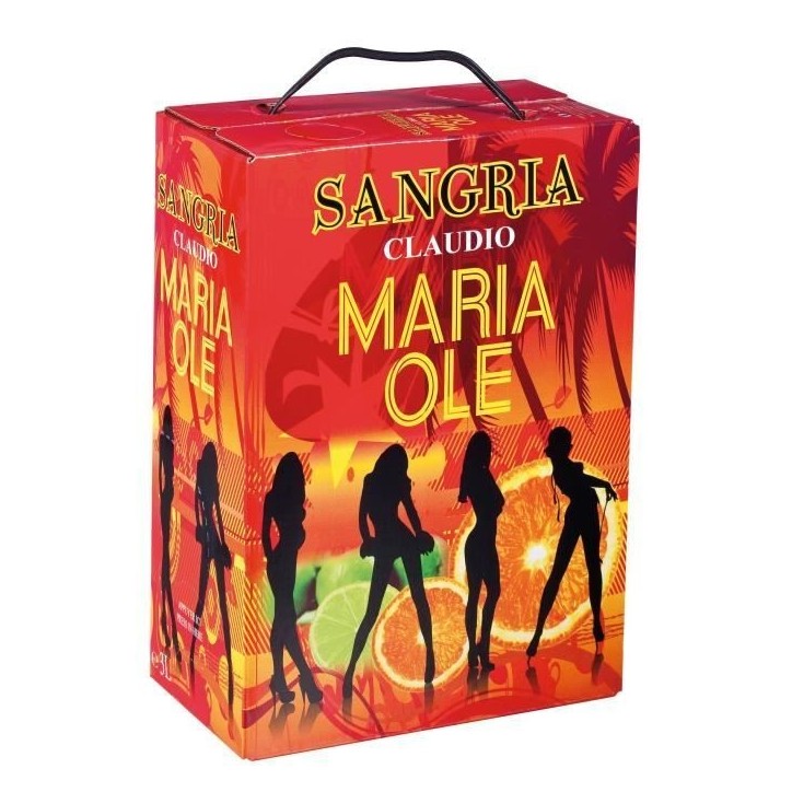 Sangria Maria Ole - 7%vol - Bag in Box 300cl