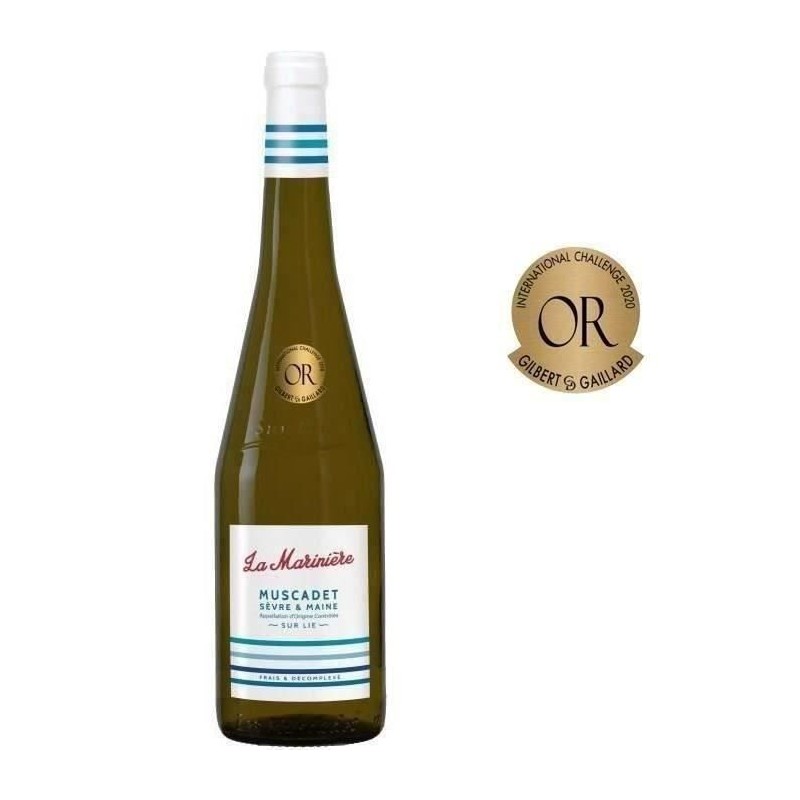 La Mariniere 2023 Muscadet Sevre et Maine - Vin blanc de la Val de Loi La Mariniere 2023 Muscadet Sevre et Maine - Vin blanc de la Val de Loi