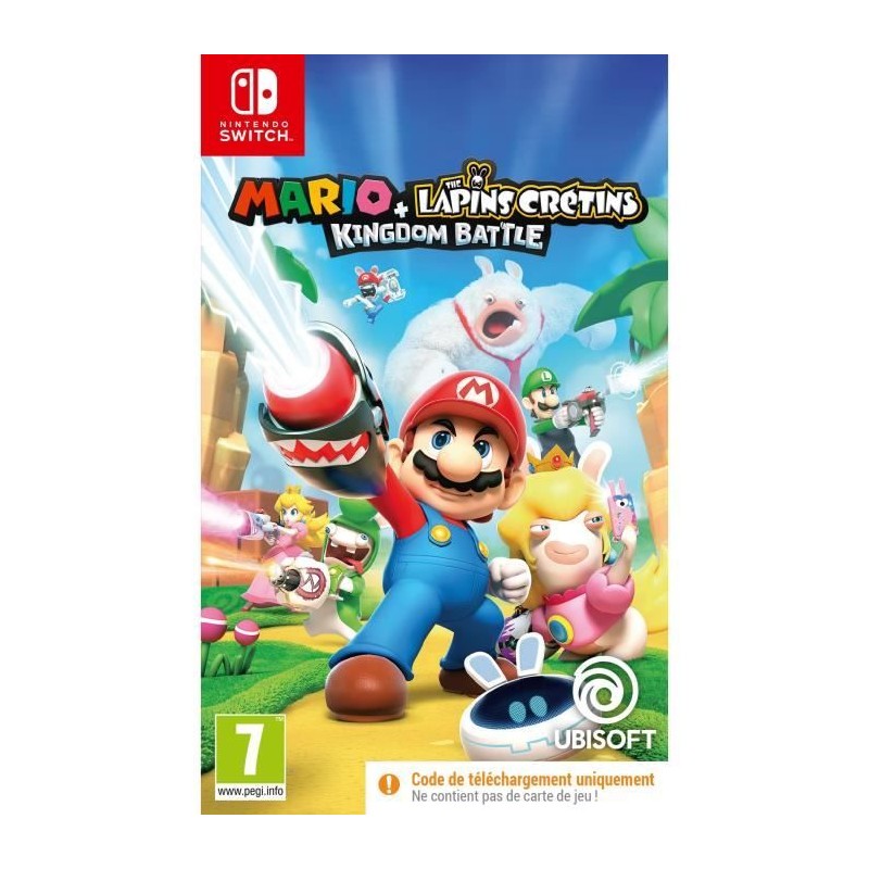 Mario + Les Lapins Crétins Kingdom Battle (Code dans la boite) Jeux S