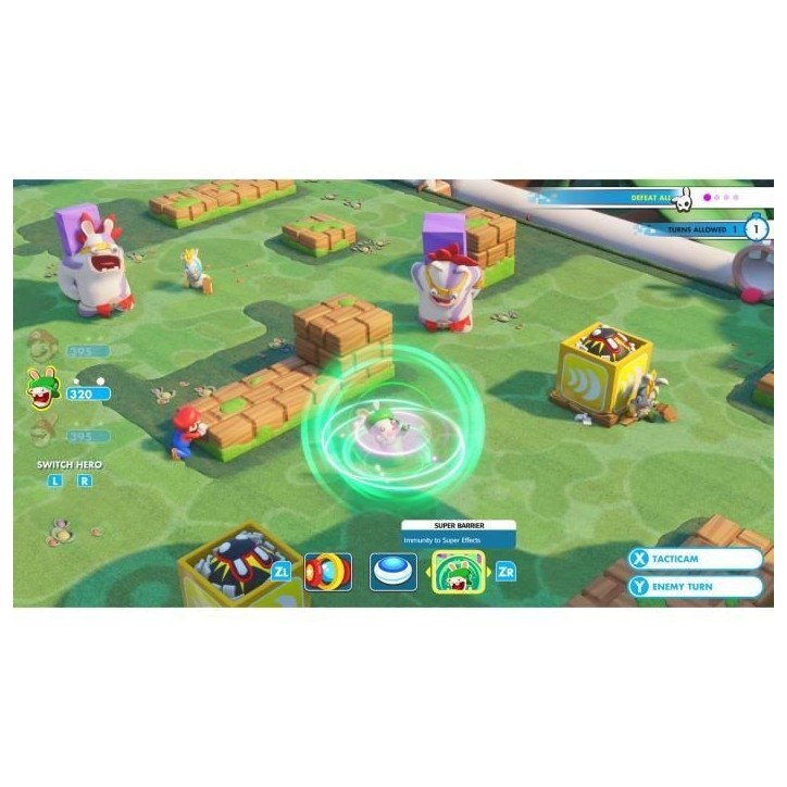 Mario + Les Lapins Crétins Kingdom Battle (Code dans la boite) Jeux Switch Mario + Les Lapins Crétins Kingdom Battle (Code dans la boite) Jeux Switch