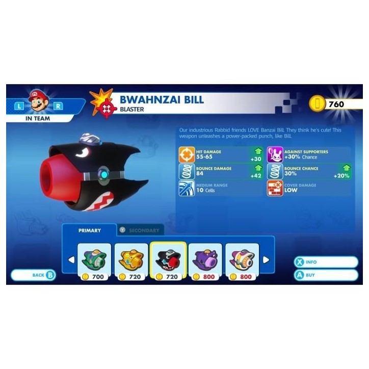 Mario + Les Lapins Crétins Kingdom Battle (Code dans la boite) Jeux Switch Mario + Les Lapins Crétins Kingdom Battle (Code dans la boite) Jeux Switch