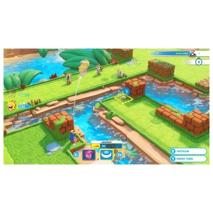 Mario + Les Lapins Crétins Kingdom Battle (Code dans la boite) Jeux Switch Mario + Les Lapins Crétins Kingdom Battle (Code dans la boite) Jeux Switch
