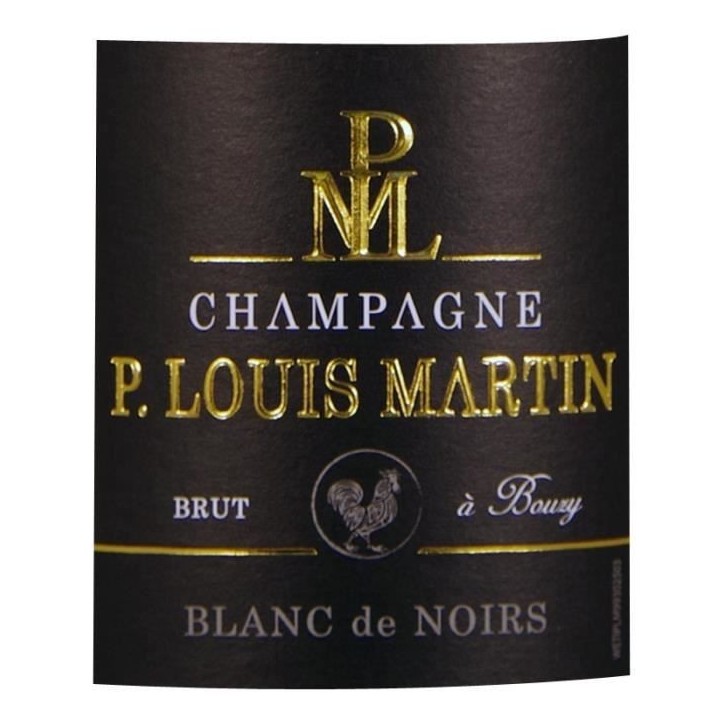 Champagne Paul Louis Martin Blanc de noirs Brut - 75 cl Champagne Paul Louis Martin Blanc de noirs Brut - 75 cl