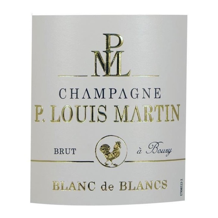 Champagne Paul Louis Martin Blanc de blancs Brut - 75 cl