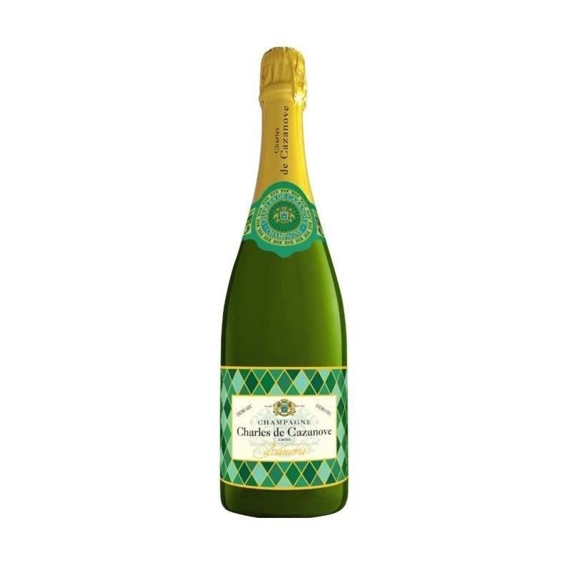 Champagne Charles de Cazanove Arlequin Demi-sec - 75 cl Champagne Charles de Cazanove Arlequin Demi-sec - 75 cl