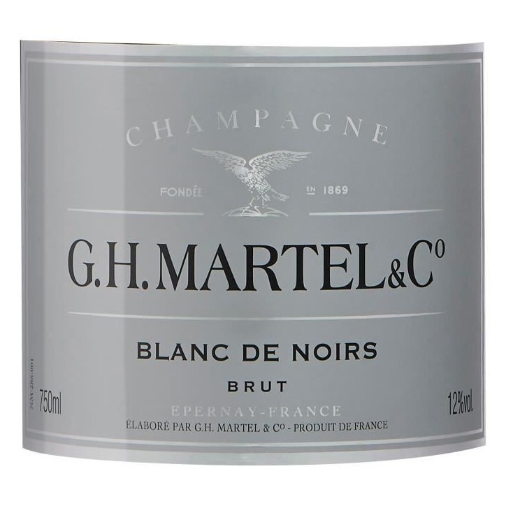 Champagne G.H. Martel Blanc de noirs Brut - 75 cl