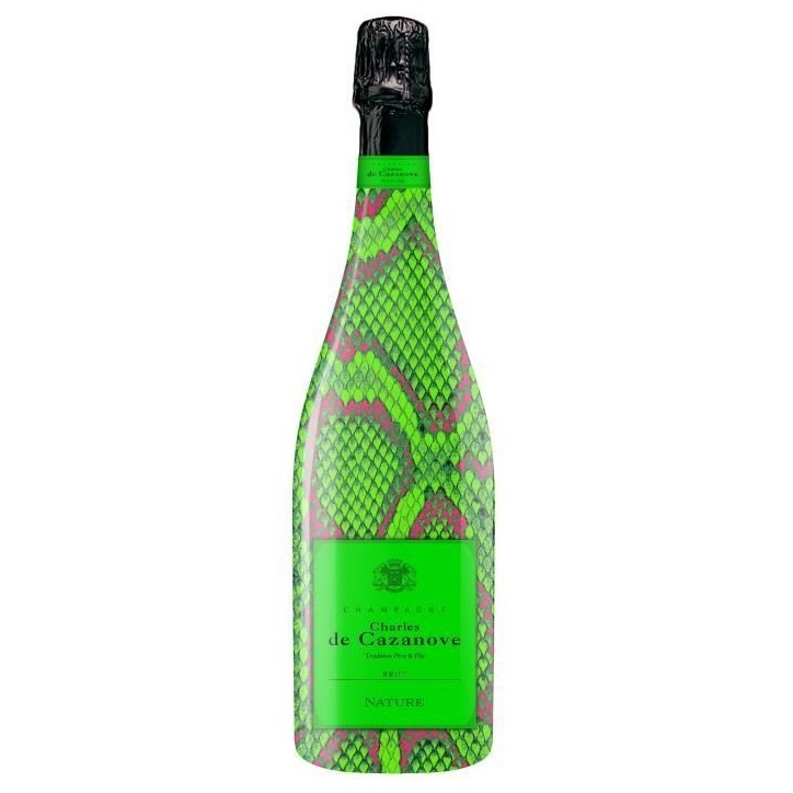 Champagne Charles de Cazanove Cuvée Sauvage Fluo Brut Nature - 75 cl