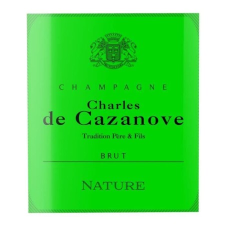 Champagne Charles de Cazanove Cuvée Sauvage Fluo Brut Nature - 75 cl