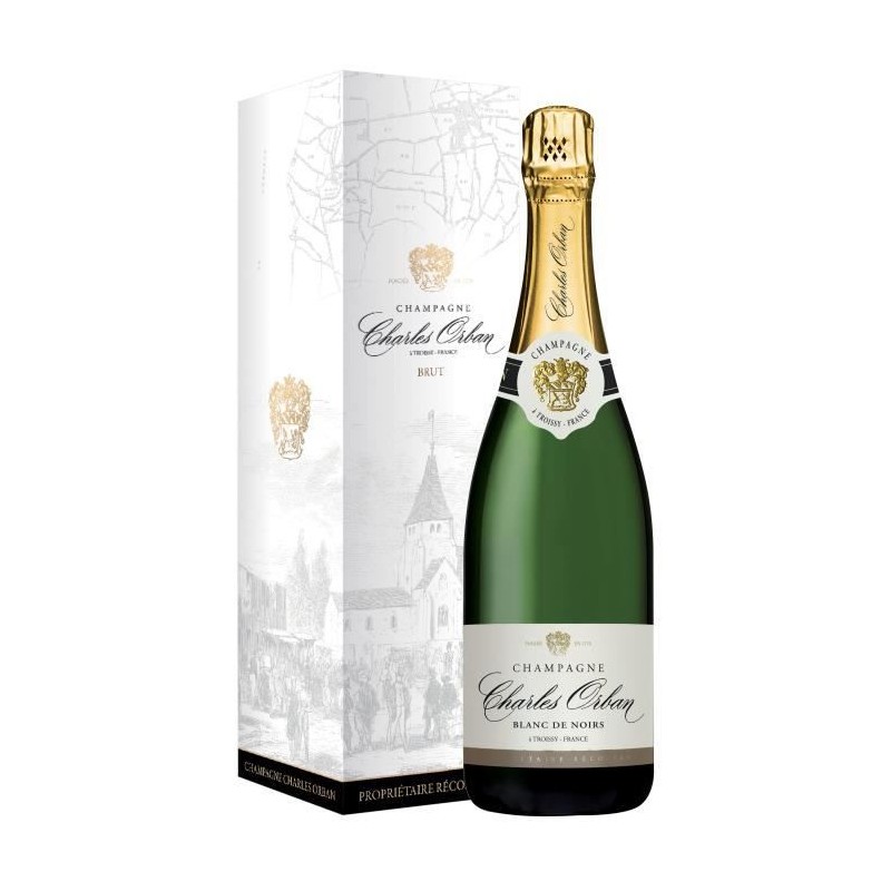 Champagne Charles Orban Blanc de Noirs avec étui Champagne Charles Orban Blanc de Noirs avec étui