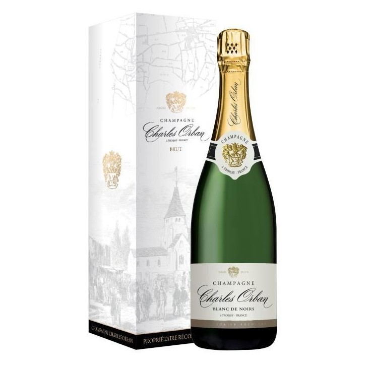 Champagne Charles Orban Blanc de Noirs avec étui