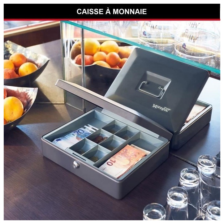 Master Lock Caisse moyenne avec plateau CB-12ML Master Lock Caisse moyenne avec plateau CB-12ML