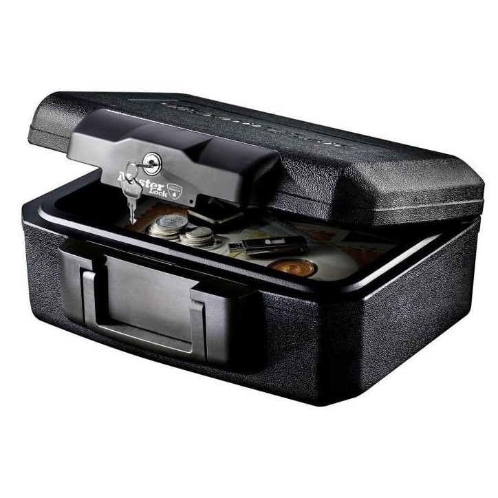 Coffre-fort ignifugé Master Lock L1200 - Protection des supports multimédias - Verrouillage a clé Coffre-fort ignifugé Master Lock L1200 - Protection des supports multimédias - Verrouillage a clé