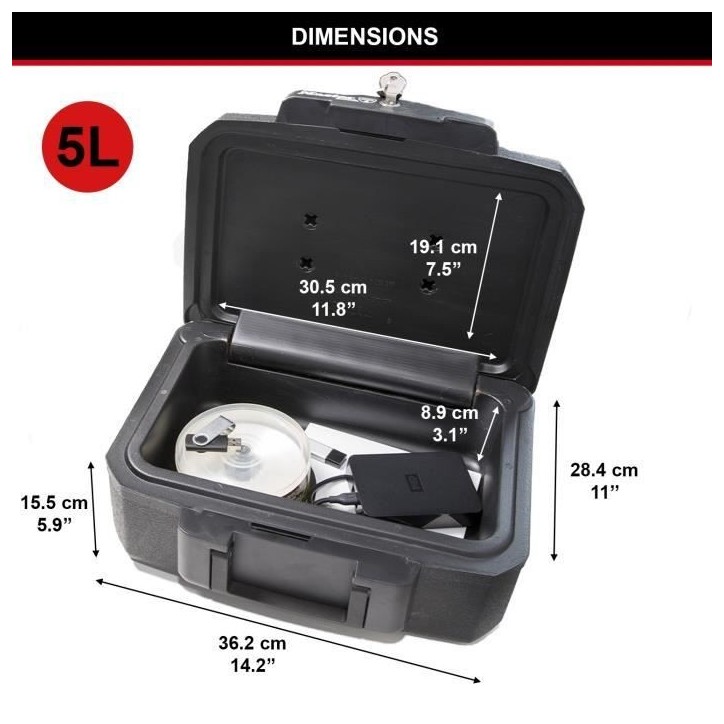 Coffre-fort ignifugé Master Lock L1200 - Protection des supports multimédias - Verrouillage a clé Coffre-fort ignifugé Master Lock L1200 - Protection des supports multimédias - Verrouillage a clé