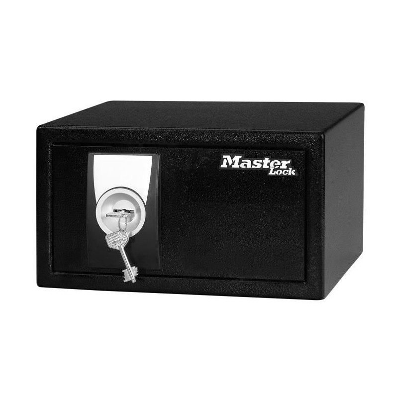 Coffre-fort a clé Master Lock X031ML - Noir - Idéal pour les objets