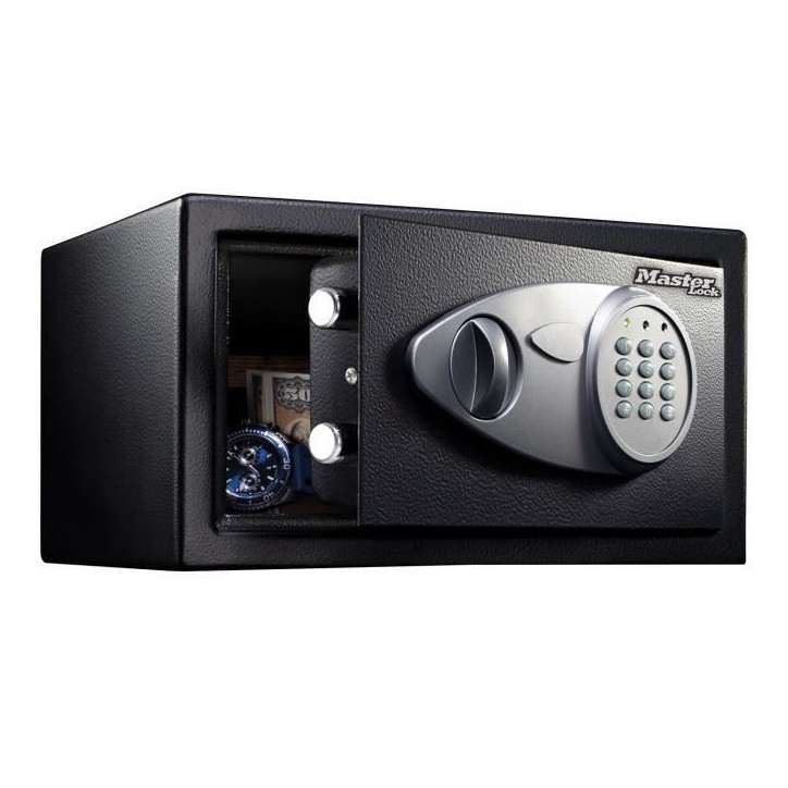 Coffre-fort MASTER LOCK X041ML 11L - Serrure Electronique - Idéal pour Bijoux, Papiers d'Identite Coffre-fort MASTER LOCK X041ML 11L - Serrure Electronique - Idéal pour Bijoux, Papiers d'Identite