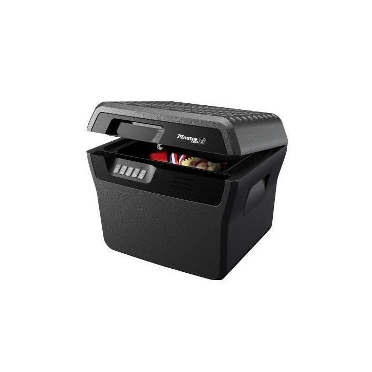 Caisse de Sécurité Anti feu - MASTER LOCK - FHW40300EURHRO - Ignifuge et Etanche - Large 18,5L - Combinaison Electronique Caisse de Sécurité Anti feu - MASTER LOCK - FHW40300EURHRO - Ignifuge et Etanche - Large 18,5L - Combinaison Electronique